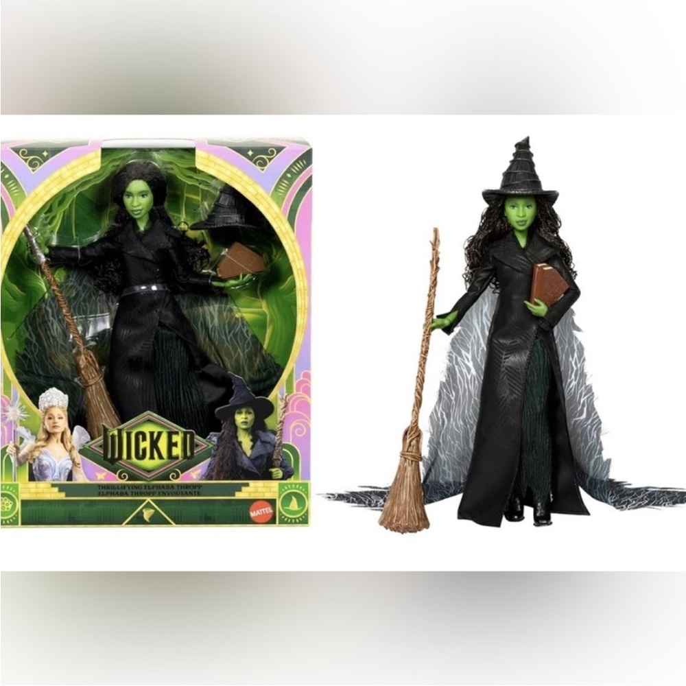 NEW Wicked For Good Thrillifying Elphaba Thropp Deluxe Doll 2025